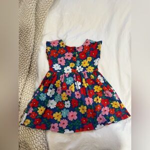 Preloved Hanna Anderson floral dress size 4 ***call out***